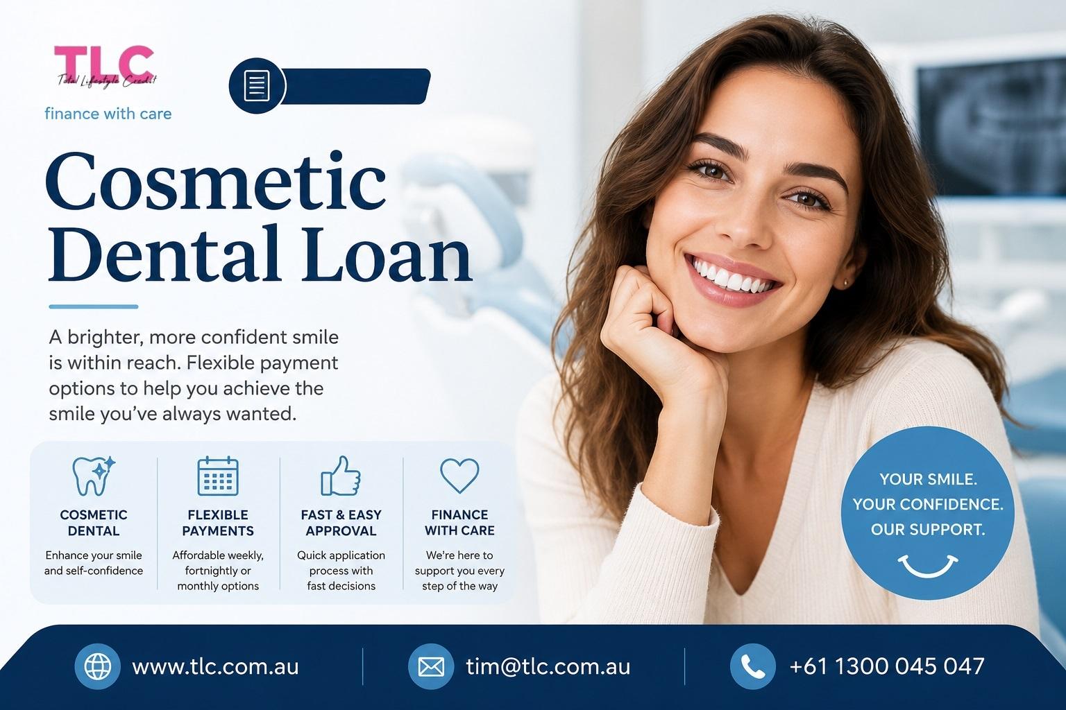 How a Cosmetic Dental Loan Can Help You Smile